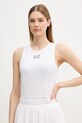 EA7 Emporio Armani rochie sport alb AF14524.7W000896
