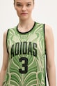 Φόρεμα adidas x Farm Rio πράσινο KD4620