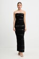Herve Leger sukienka Chiara SEQ8550509 czarny SS26