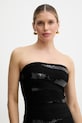 Herve Leger sukienka Chiara czarny SEQ8550509