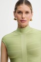 Herve Leger sukienka Davina zielony HLT8567266