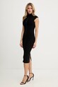 Herve Leger sukienka Davina HLT8567266 czarny SS26
