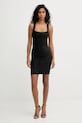 Рокля Herve Leger Imani HFL8549933 черен SS26