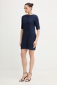 Morgan sukienka RMBLEU granatowy SS26