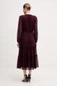Odzież Morgan sukienka ROMANCE bordowy