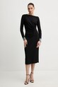 Liu Jo sukienka z elastanem czarny WA6195.J4844