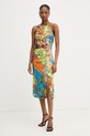 Liu Jo sukienka letnia z wiskozy multicolor WA6518.T473A