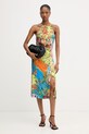 Liu Jo sukienka letnia z wiskozy WA6518.T473A multicolor SS26
