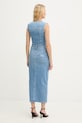 Odzież Liu Jo sukienka jeansowa UA6123.D0309 niebieski