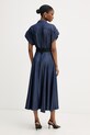 Odzież Liu Jo sukienka koszulowa z lyocellu UA6315.D0335 granatowy