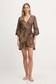 Melissa Odabash sukienka plażowa MO.TEGAN brązowy SS26