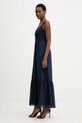 MICHAEL Michael Kors sukienka MR683C57R3 granatowy SS26