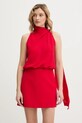 Marella sukienka MLTLACRIMA tkanina czerwony 2613221073200