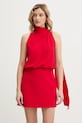 Marella sukienka MLTLACRIMA tkanina czerwony 2613221073200