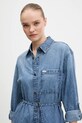 Бавовняна сукня Guess Jeans блакитний W6RK26.D5M81