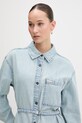 Guess Jeans sukienka jeansowa niebieski W6RK26.D5M83