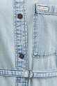 Guess Jeans sukienka jeansowa W6RK26.D5M83 niebieski