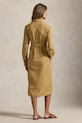 Polo Ralph Lauren wool blend dress 70/1 COTTON/LINEN 211A96346002 beige SS26