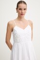 Marella sukienka bawełniana FIORE biały 2613221052200