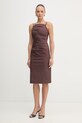 Marella sukienka CIOCCA 2613221162200 brązowy SS26