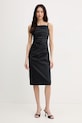 Marella sukienka CIOCCA z elastanem czarny 2613221162200