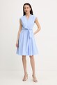 Marella sukienka FILO1 2613221372200 niebieski SS26