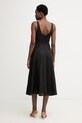 Одежда Marella платье из льна Emme by Marella 2615221152200 чёрный