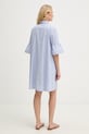 Одяг Marella сукня babydoll бавовняна Emme by Marella 2615221192200 блакитний