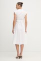 Odzież Marella sukienka koszulowa bawełniana Emme by Marella 2615221202200 biały