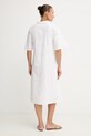 Одяг Marella літня сукня з додаванням льону Emme by Marella 2615221222200 білий