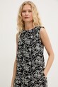 Marella sukienka z lnem Emme by Marella czarny 2615221282200