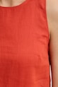 Marella sukienka letnia lniana Emme by Marella 2615221352200 pomarańczowy