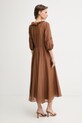 Одяг iBlues Літня сукня з шовком RADENTE 2617221112200 коричневий