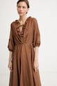 iBlues Літня сукня з шовком RADENTE коричневий 2617221112200