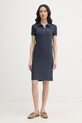 Barbour sukienka z wiskozą LDR0416 granatowy SS26