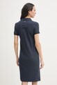 Odzież Barbour sukienka z wiskozą LDR0416 granatowy