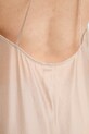 Calvin Klein рокля бельо с вискоза LV00Q61159 бежов