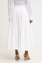 Odzież Simona Corsellini spódnica bawełniana P26CPGOC0201 biały