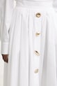 Simona Corsellini spódnica bawełniana biały P26CPGOC0201