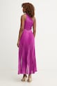 Oblečenie Simona Corsellini skladané šaty P26CEAB11301 fialová