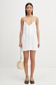 Rotate Φόρεμα απλό με βισκόζη 115514400 λευκό