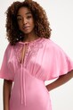 Twinset vestito in viscosa rosa 261TP212B