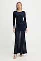 Twinset sukienka casual granatowy 261TP3181