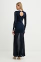 Odzież Twinset sukienka 261TP3181 granatowy