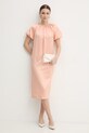 Twinset sukienka 261TP2250 różowy SS26
