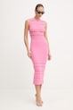 Twinset sukienka 261AP3080 różowy SS26