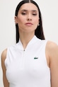 Lacoste sukienka biały EF0151