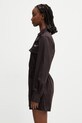 Lacoste jumpsuit cotton with elastane Women's EF0557 brown SS26