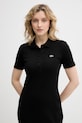 Lacoste sukienka czarny EF9622