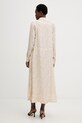 Odzież Trussardi sukienka letnia z wiskozy 7494A001818N beżowy